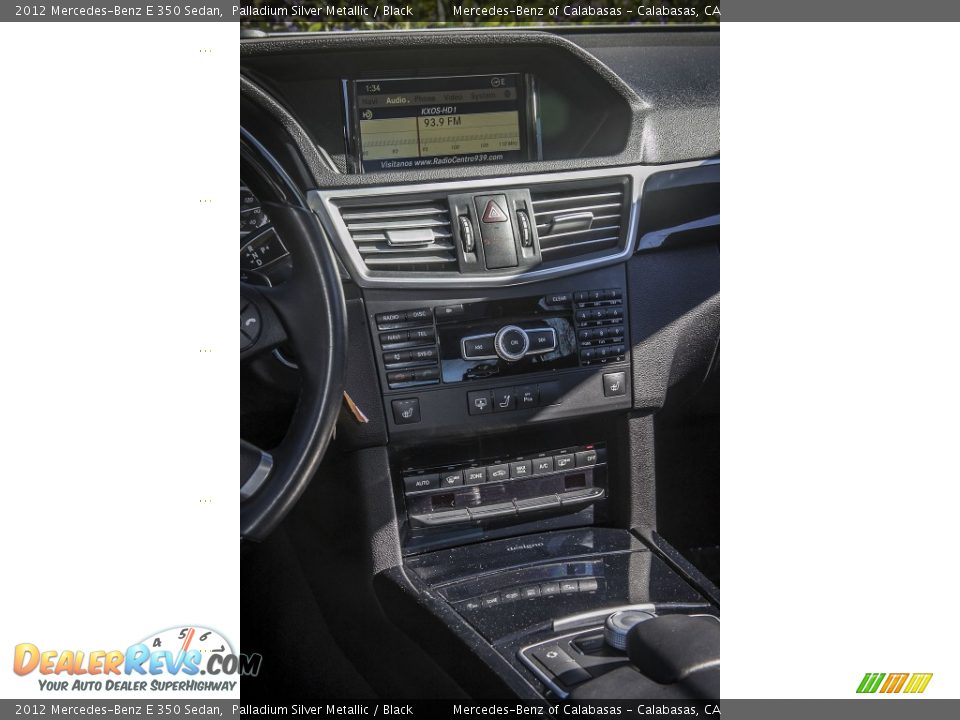 2012 Mercedes-Benz E 350 Sedan Palladium Silver Metallic / Black Photo #5