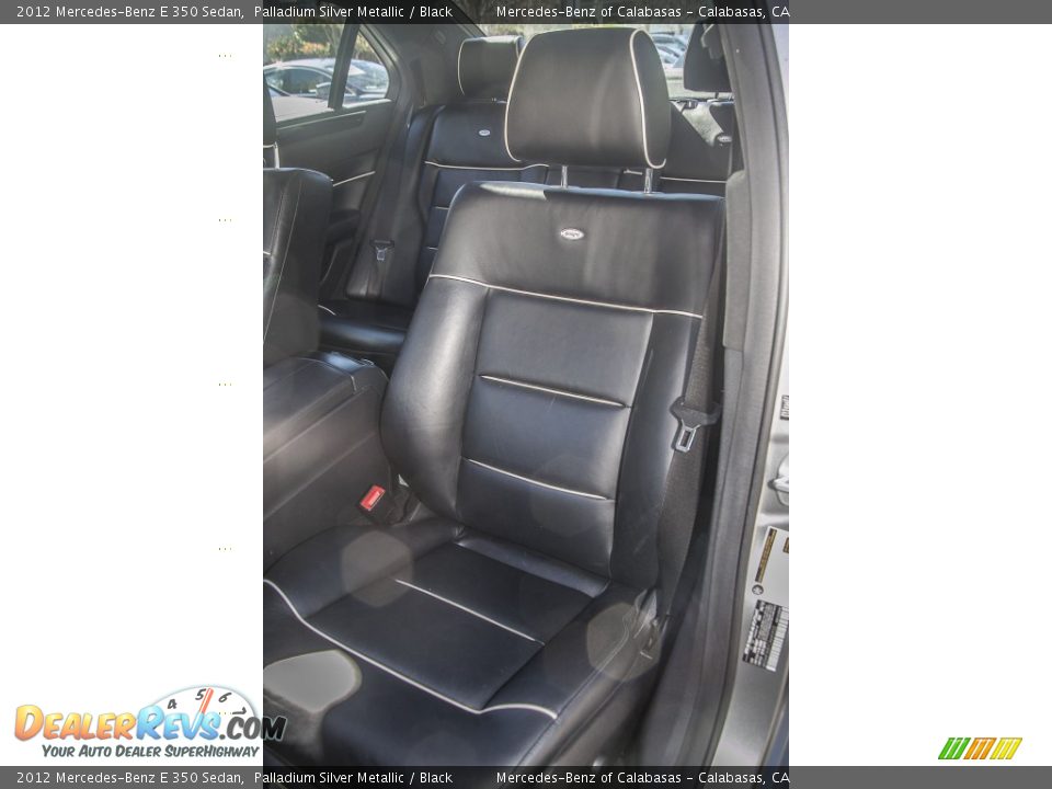 2012 Mercedes-Benz E 350 Sedan Palladium Silver Metallic / Black Photo #20