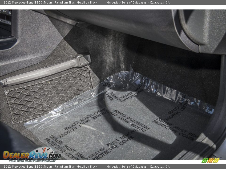 2012 Mercedes-Benz E 350 Sedan Palladium Silver Metallic / Black Photo #22