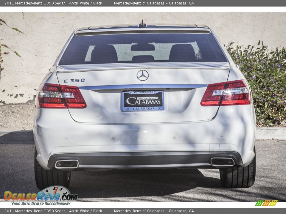2011 Mercedes-Benz E 350 Sedan Arctic White / Black Photo #3
