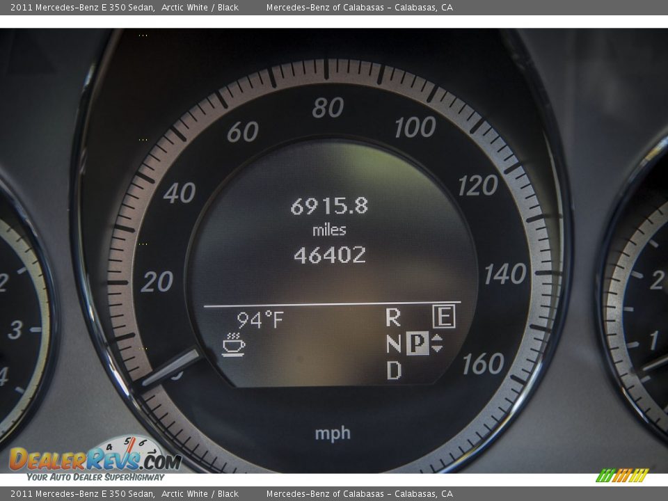 2011 Mercedes-Benz E 350 Sedan Arctic White / Black Photo #30