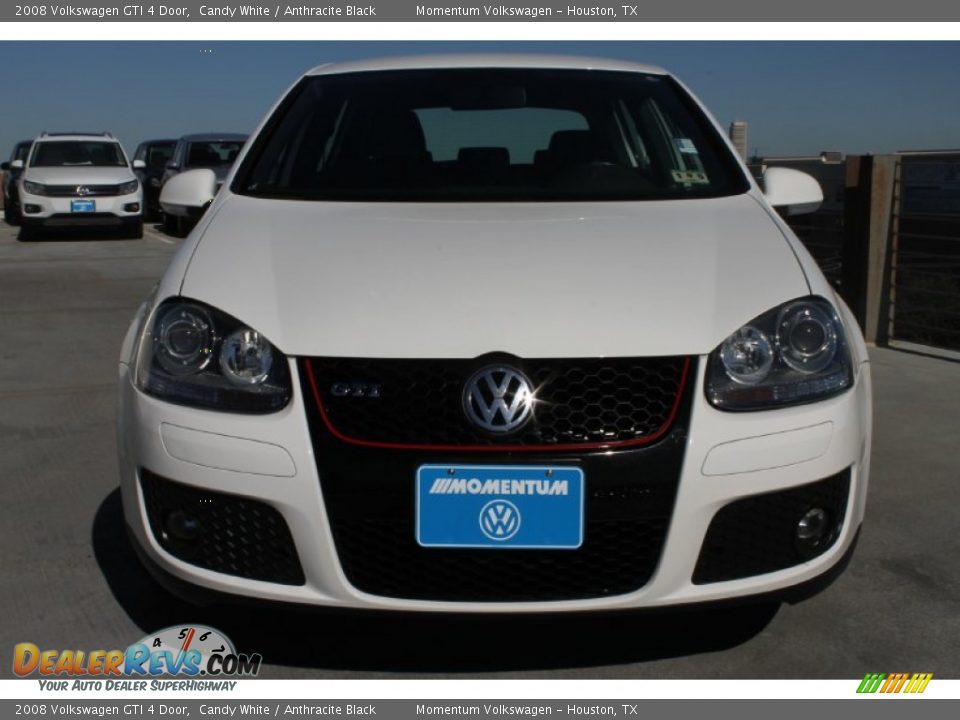 2008 Volkswagen GTI 4 Door Candy White / Anthracite Black Photo #2