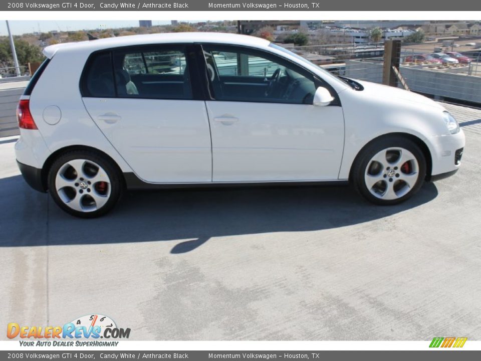2008 Volkswagen GTI 4 Door Candy White / Anthracite Black Photo #11