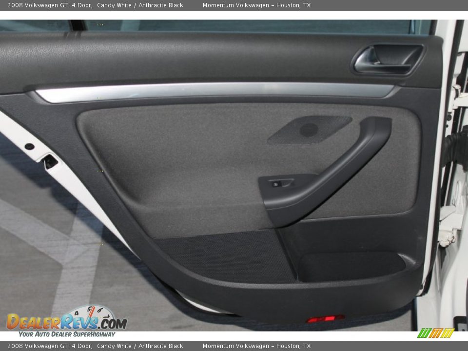 2008 Volkswagen GTI 4 Door Candy White / Anthracite Black Photo #19