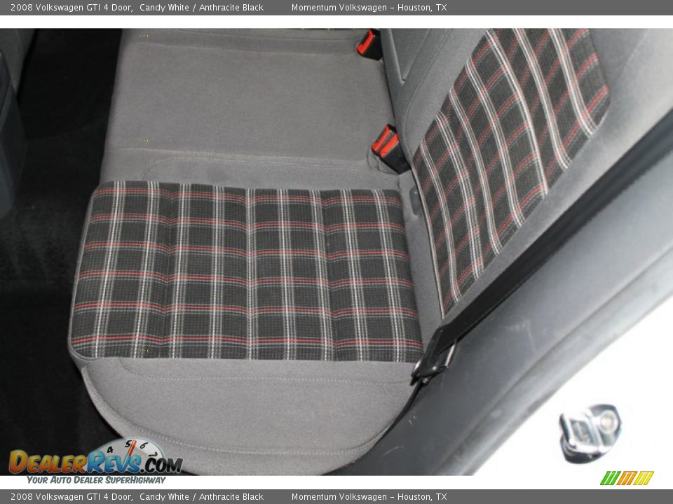 2008 Volkswagen GTI 4 Door Candy White / Anthracite Black Photo #20