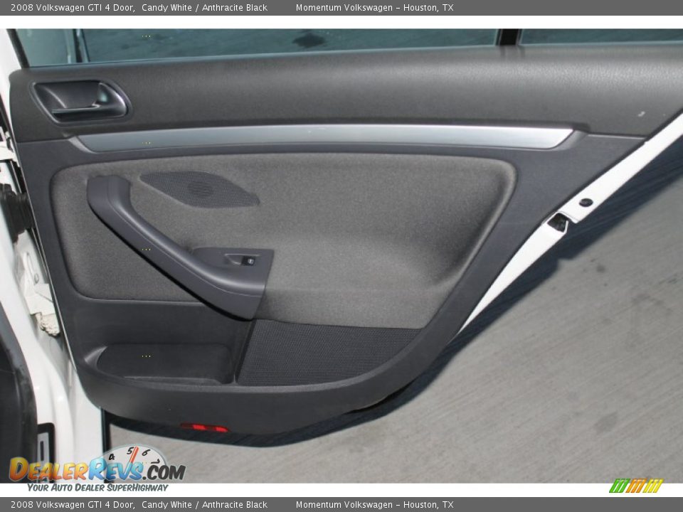 2008 Volkswagen GTI 4 Door Candy White / Anthracite Black Photo #24