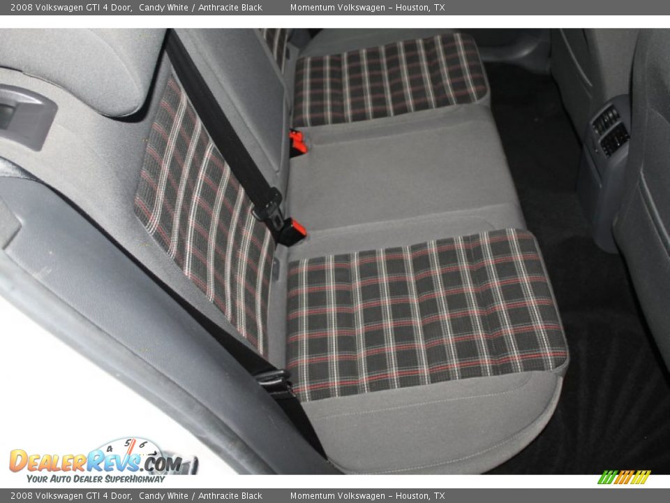 2008 Volkswagen GTI 4 Door Candy White / Anthracite Black Photo #25