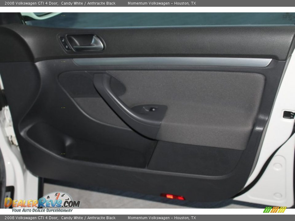 2008 Volkswagen GTI 4 Door Candy White / Anthracite Black Photo #26