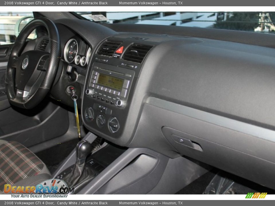 2008 Volkswagen GTI 4 Door Candy White / Anthracite Black Photo #28