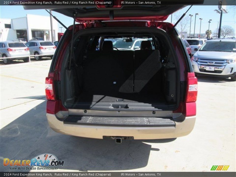 2014 Ford Expedition King Ranch Ruby Red / King Ranch Red (Chaparral) Photo #8