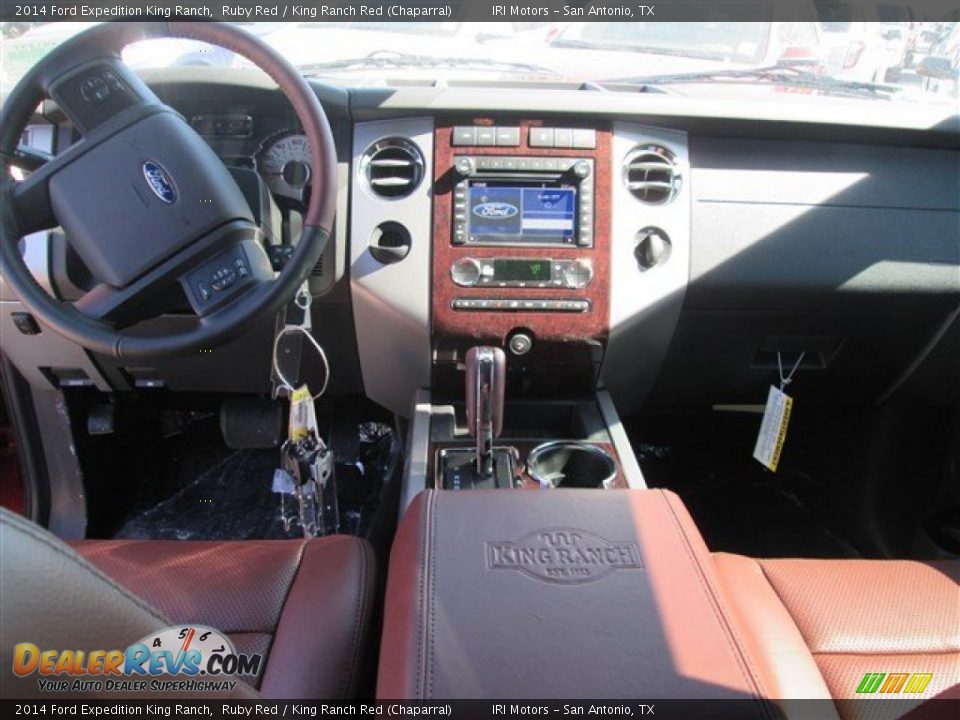 2014 Ford Expedition King Ranch Ruby Red / King Ranch Red (Chaparral) Photo #10