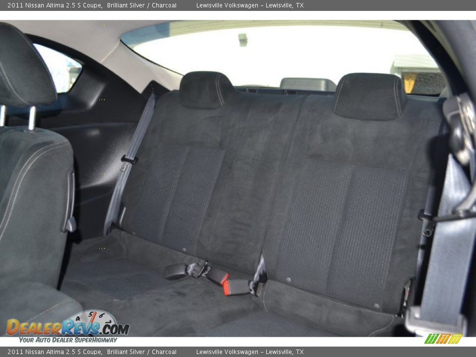 2011 Nissan Altima 2.5 S Coupe Brilliant Silver / Charcoal Photo #12