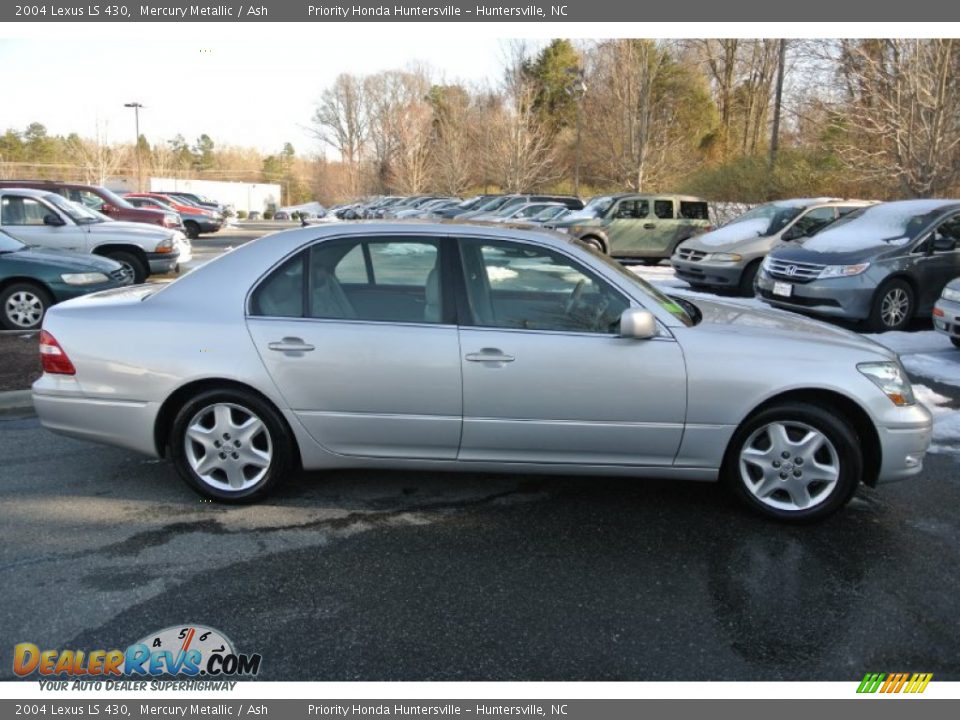 2004 Lexus LS 430 Mercury Metallic / Ash Photo #3