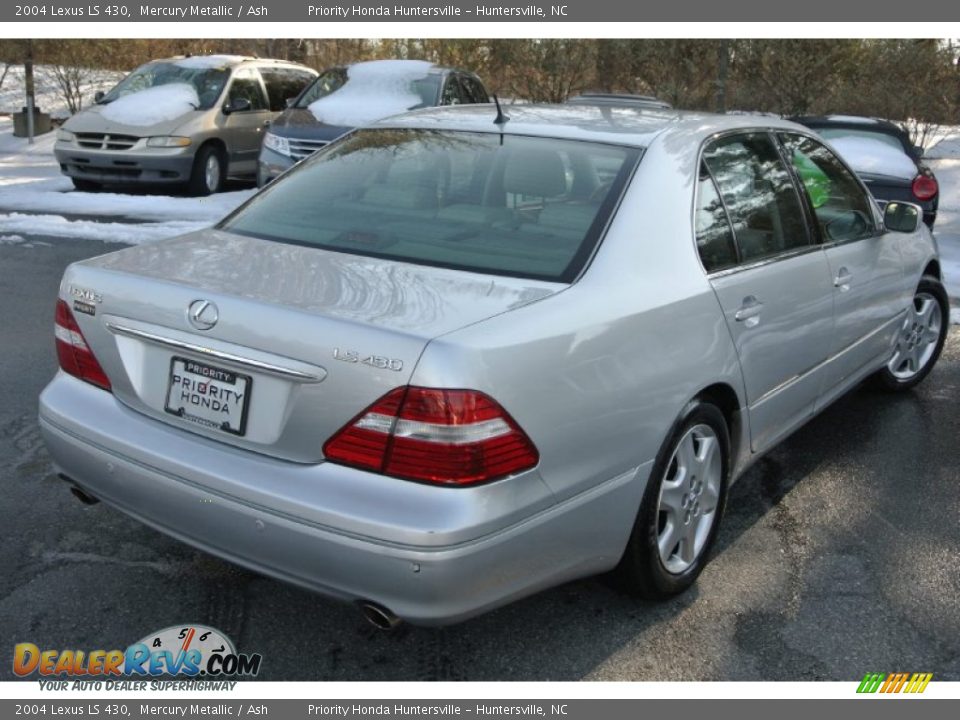 2004 Lexus LS 430 Mercury Metallic / Ash Photo #4