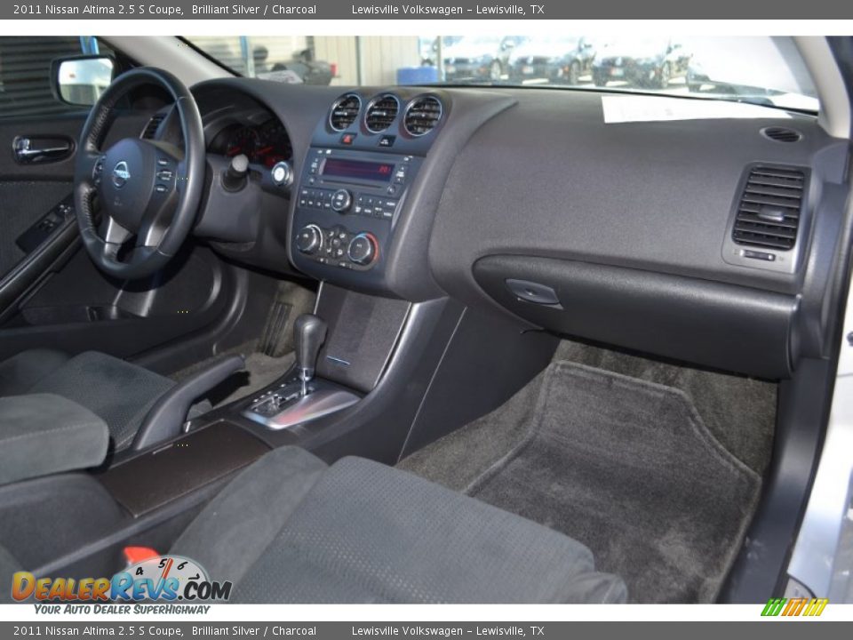 2011 Nissan Altima 2.5 S Coupe Brilliant Silver / Charcoal Photo #15