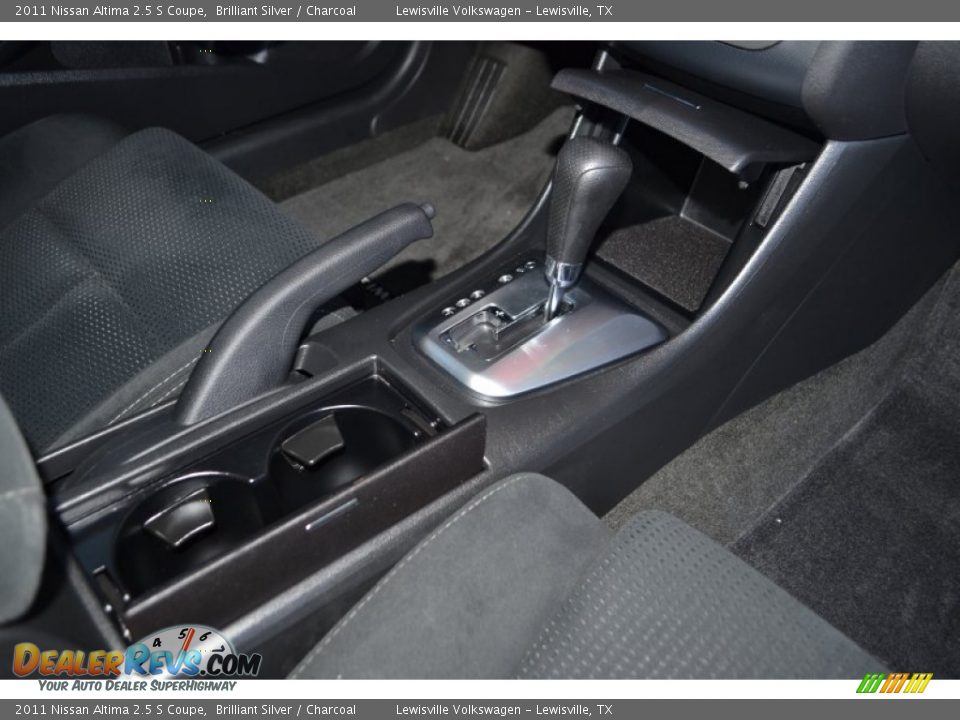 2011 Nissan Altima 2.5 S Coupe Brilliant Silver / Charcoal Photo #17