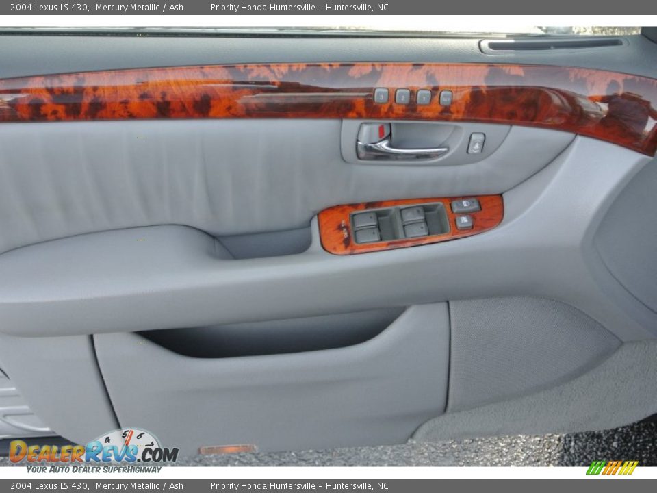 2004 Lexus LS 430 Mercury Metallic / Ash Photo #10