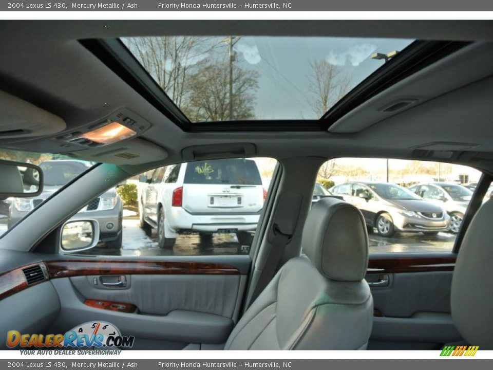 2004 Lexus LS 430 Mercury Metallic / Ash Photo #12