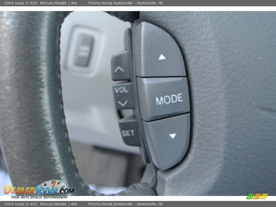 2004 Lexus LS 430 Mercury Metallic / Ash Photo #14