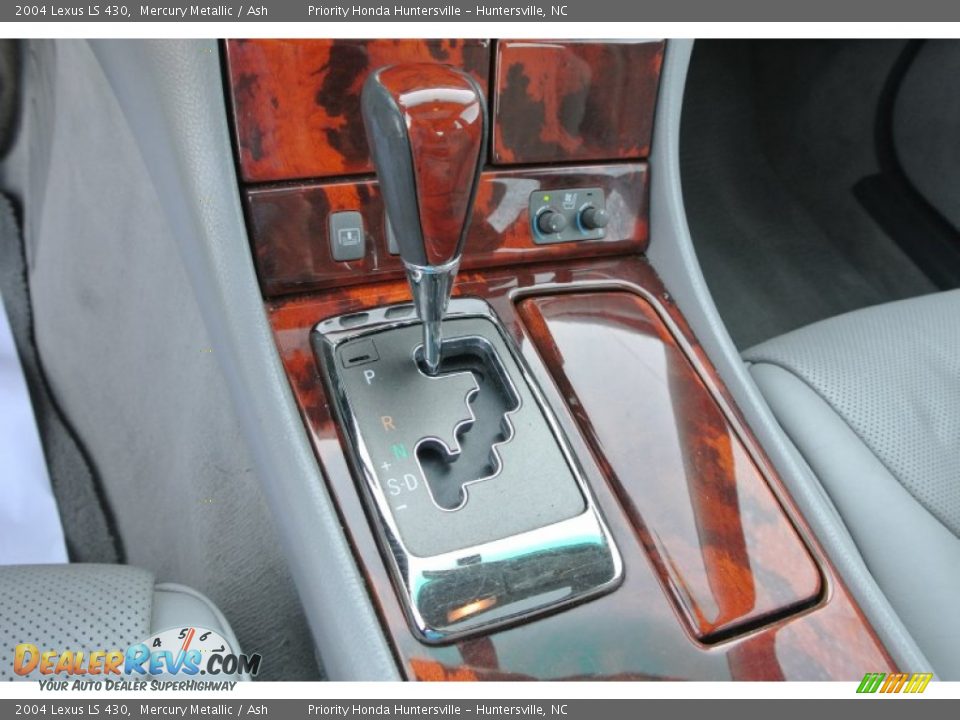2004 Lexus LS 430 Mercury Metallic / Ash Photo #15
