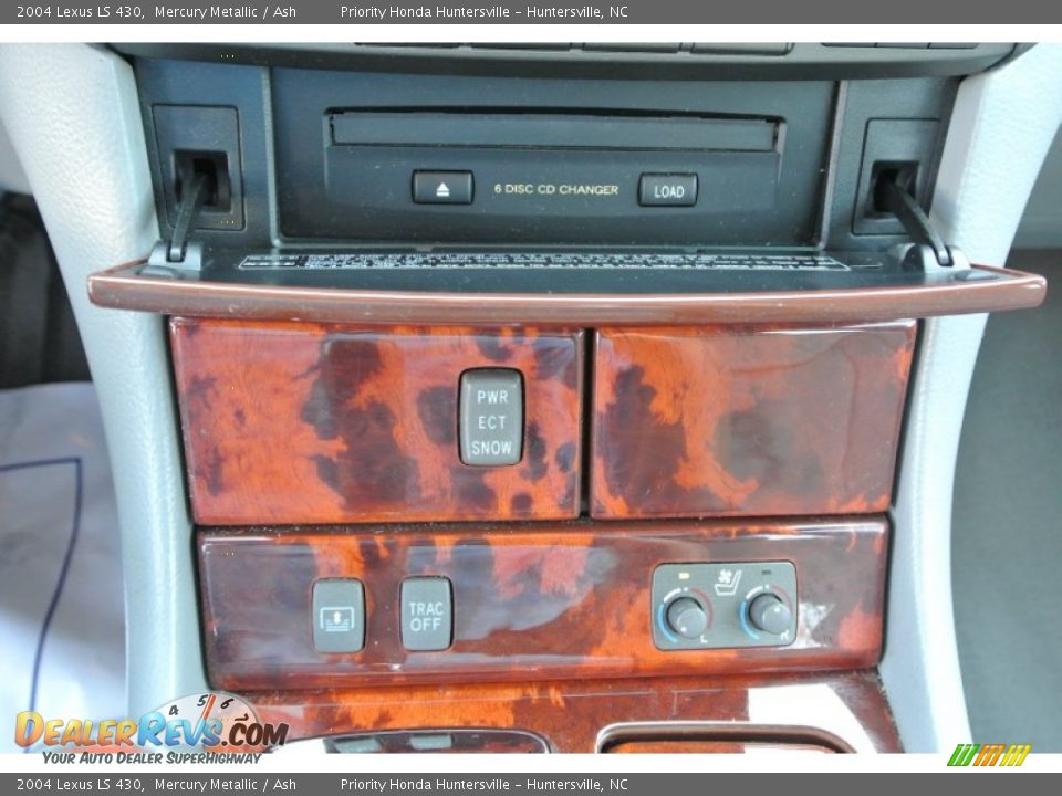 2004 Lexus LS 430 Mercury Metallic / Ash Photo #16