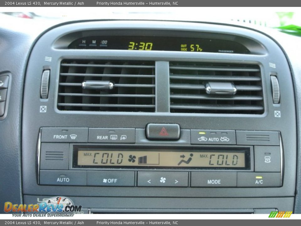 2004 Lexus LS 430 Mercury Metallic / Ash Photo #18