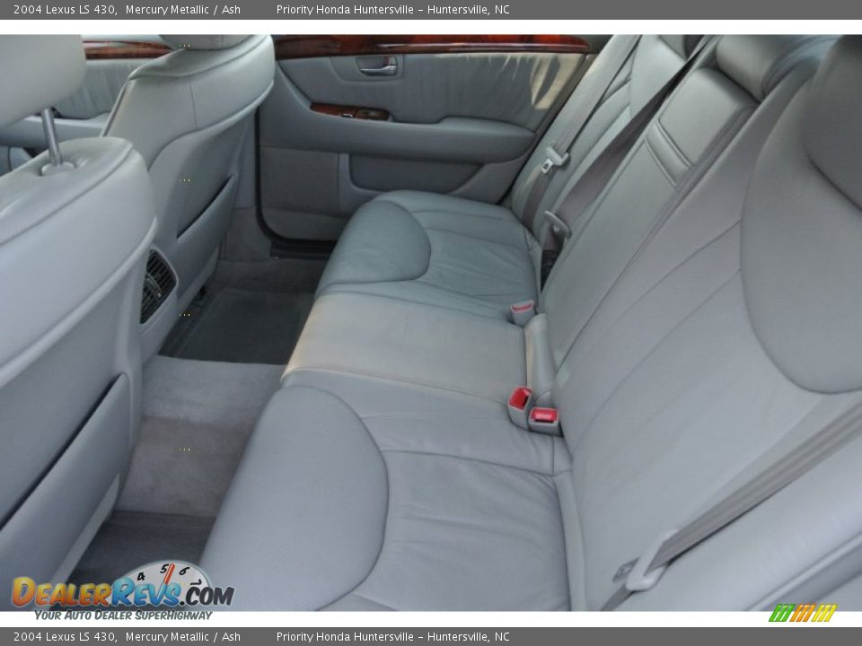2004 Lexus LS 430 Mercury Metallic / Ash Photo #20