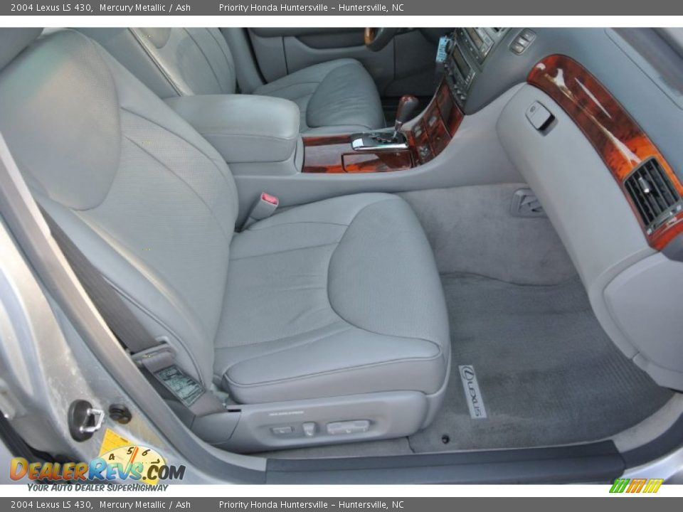 2004 Lexus LS 430 Mercury Metallic / Ash Photo #22