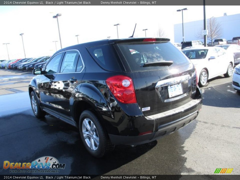 2014 Chevrolet Equinox LS Black / Light Titanium/Jet Black Photo #3