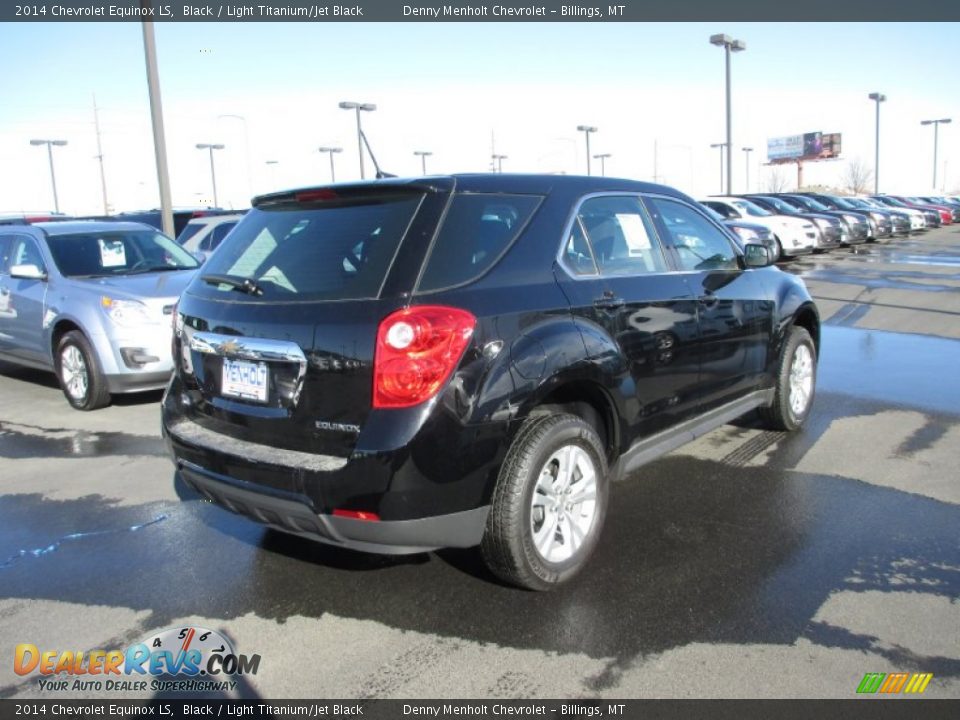 2014 Chevrolet Equinox LS Black / Light Titanium/Jet Black Photo #4