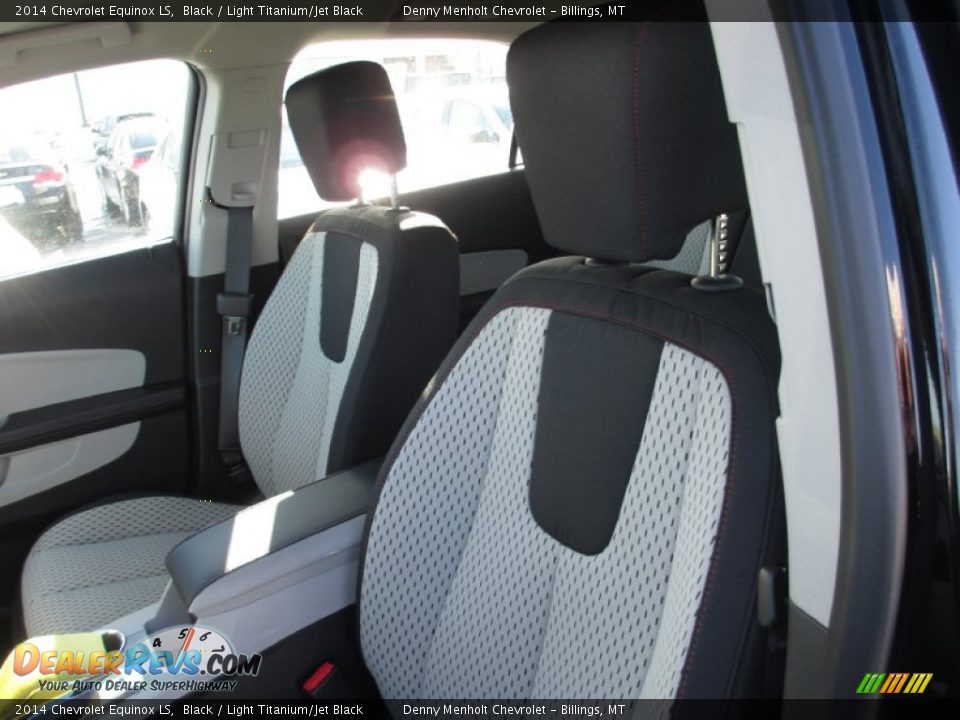 2014 Chevrolet Equinox LS Black / Light Titanium/Jet Black Photo #7