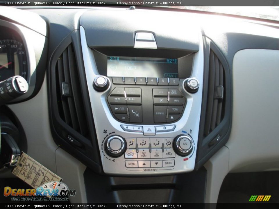 2014 Chevrolet Equinox LS Black / Light Titanium/Jet Black Photo #9