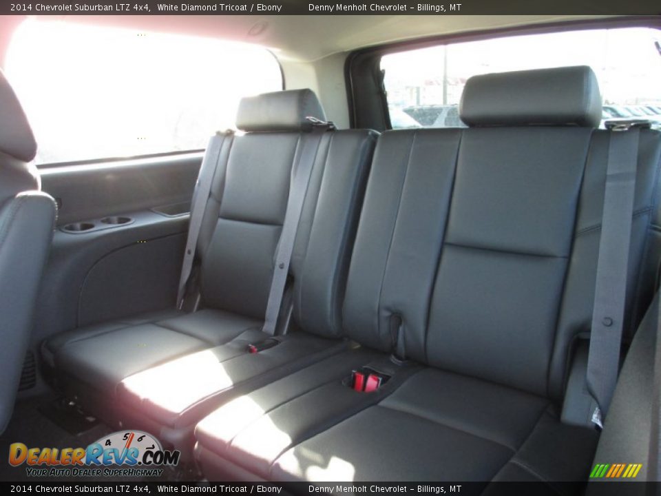 2014 Chevrolet Suburban LTZ 4x4 White Diamond Tricoat / Ebony Photo #6