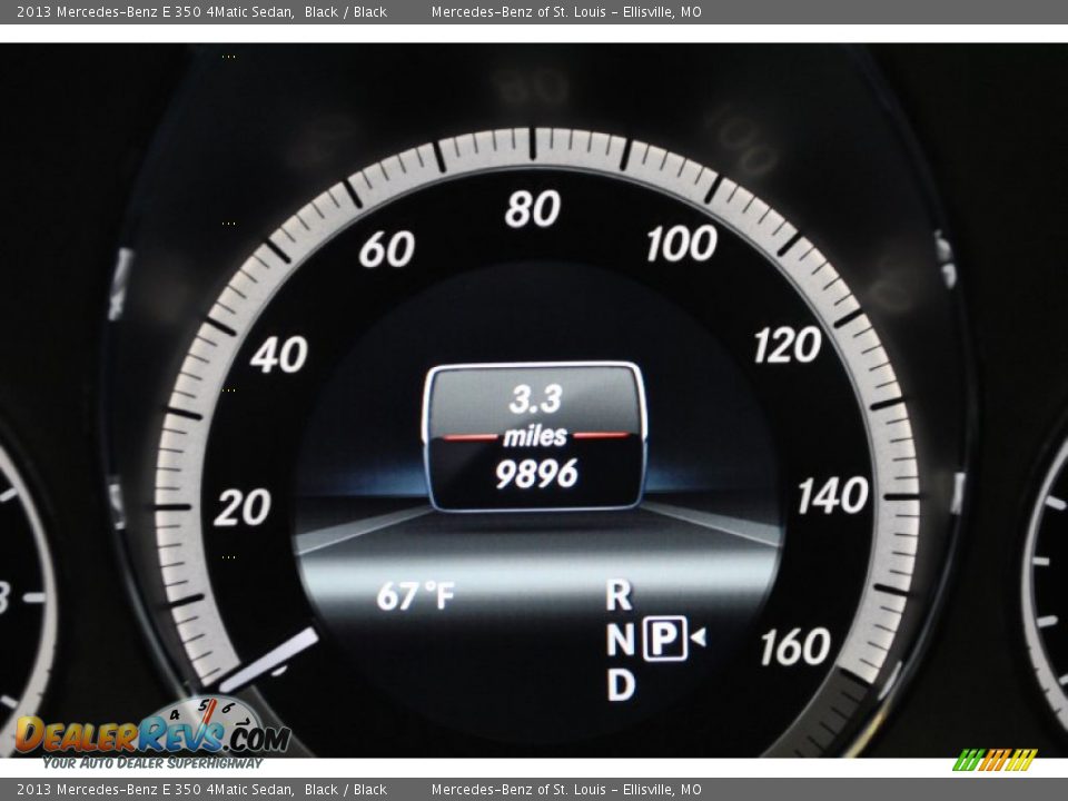 2013 Mercedes-Benz E 350 4Matic Sedan Black / Black Photo #6