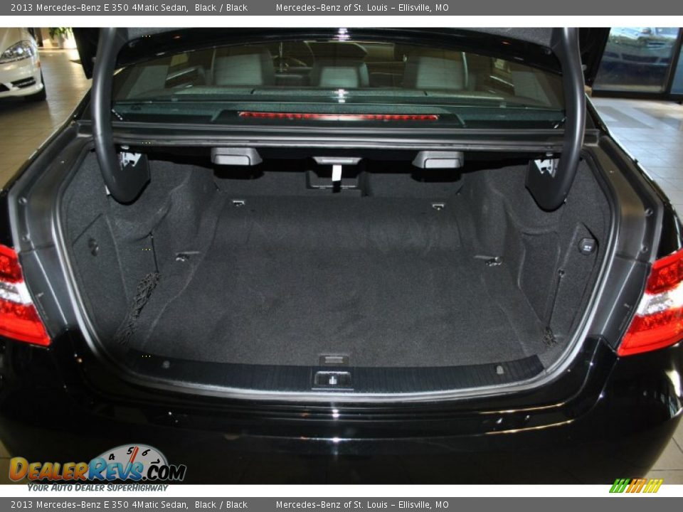 2013 Mercedes-Benz E 350 4Matic Sedan Black / Black Photo #12