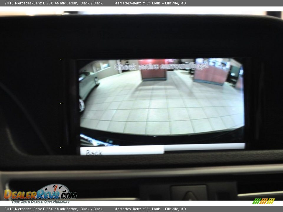 2013 Mercedes-Benz E 350 4Matic Sedan Black / Black Photo #19