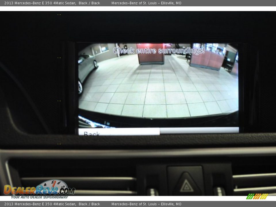 2013 Mercedes-Benz E 350 4Matic Sedan Black / Black Photo #20