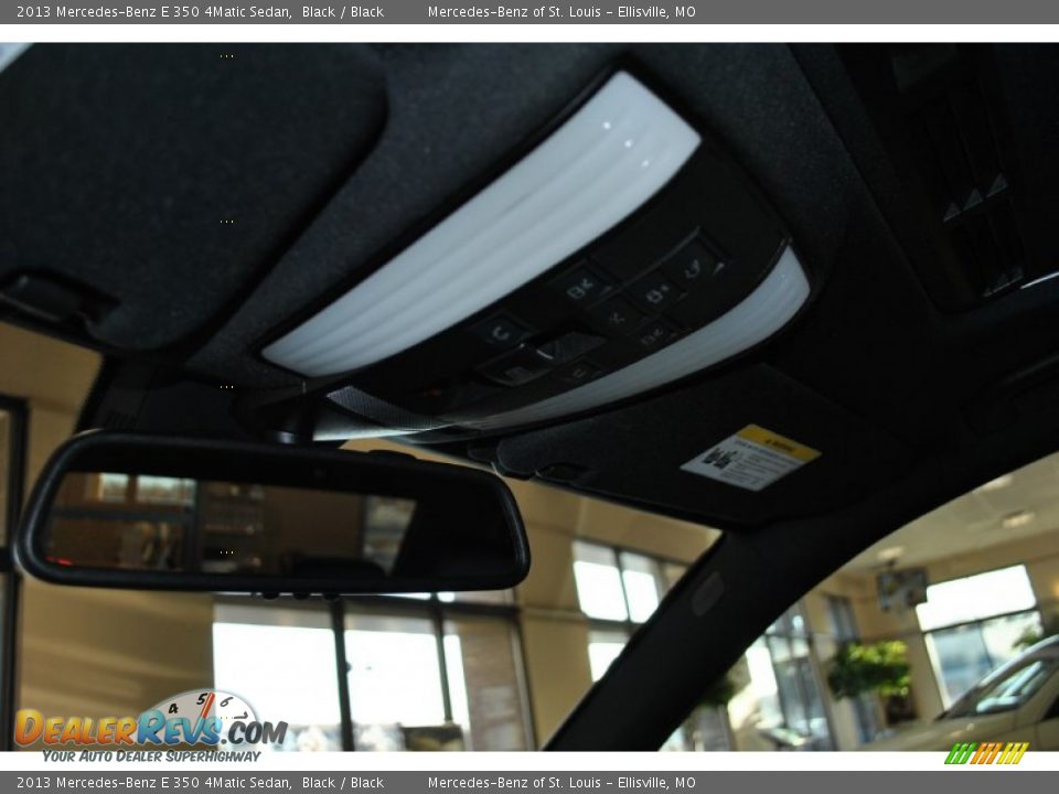 2013 Mercedes-Benz E 350 4Matic Sedan Black / Black Photo #21