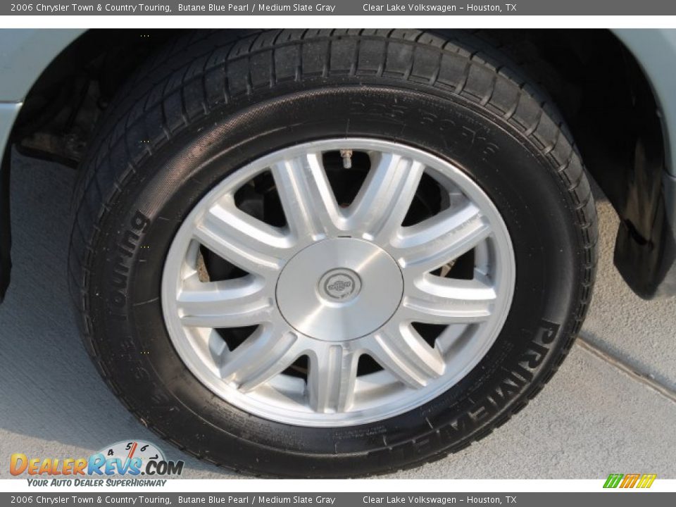 2006 Chrysler Town & Country Touring Butane Blue Pearl / Medium Slate Gray Photo #5