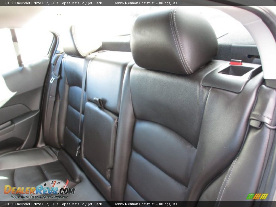 2013 Chevrolet Cruze LTZ Blue Topaz Metallic / Jet Black Photo #5
