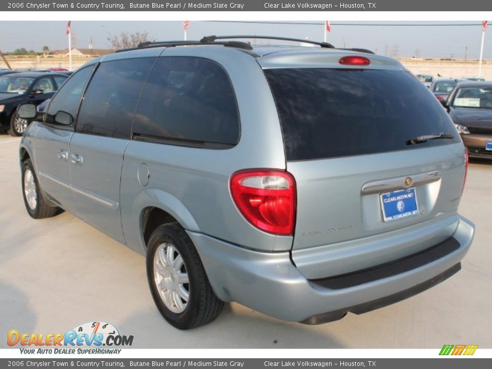 2006 Chrysler Town & Country Touring Butane Blue Pearl / Medium Slate Gray Photo #7
