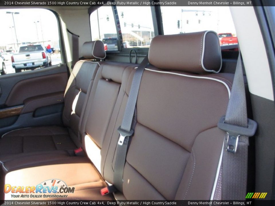 2014 Chevrolet Silverado 1500 High Country Crew Cab 4x4 Deep Ruby Metallic / High Country Saddle Photo #5