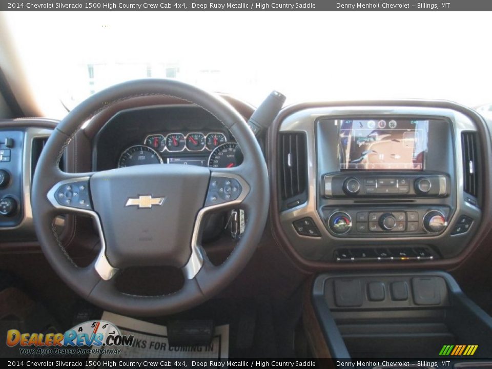 2014 Chevrolet Silverado 1500 High Country Crew Cab 4x4 Deep Ruby Metallic / High Country Saddle Photo #6