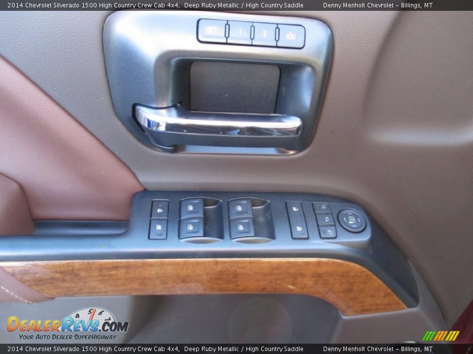 Controls of 2014 Chevrolet Silverado 1500 High Country Crew Cab 4x4 Photo #8