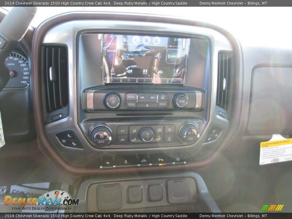 Controls of 2014 Chevrolet Silverado 1500 High Country Crew Cab 4x4 Photo #10