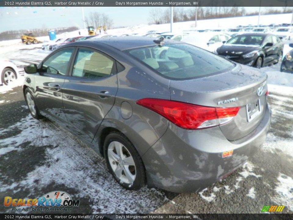 2012 Hyundai Elantra GLS Harbor Gray Metallic / Gray Photo #5