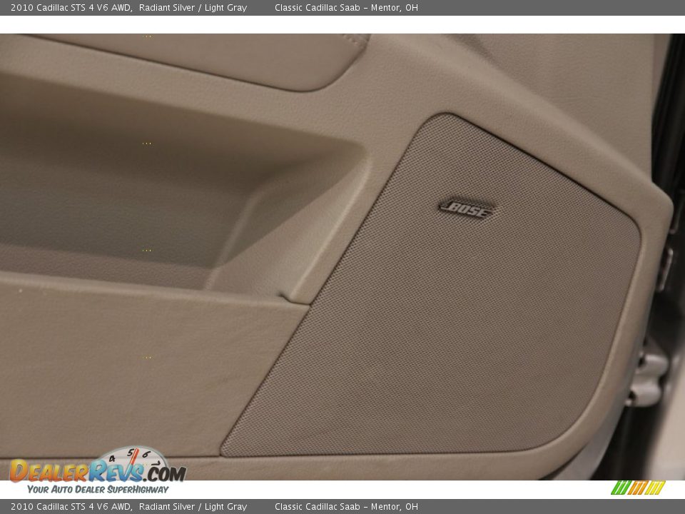 2010 Cadillac STS 4 V6 AWD Radiant Silver / Light Gray Photo #6