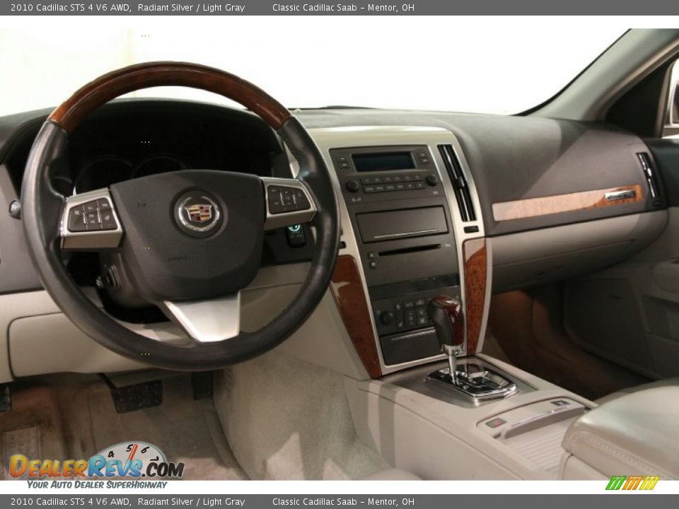 2010 Cadillac STS 4 V6 AWD Radiant Silver / Light Gray Photo #10
