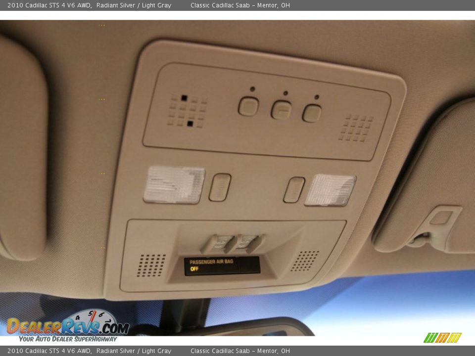 2010 Cadillac STS 4 V6 AWD Radiant Silver / Light Gray Photo #13