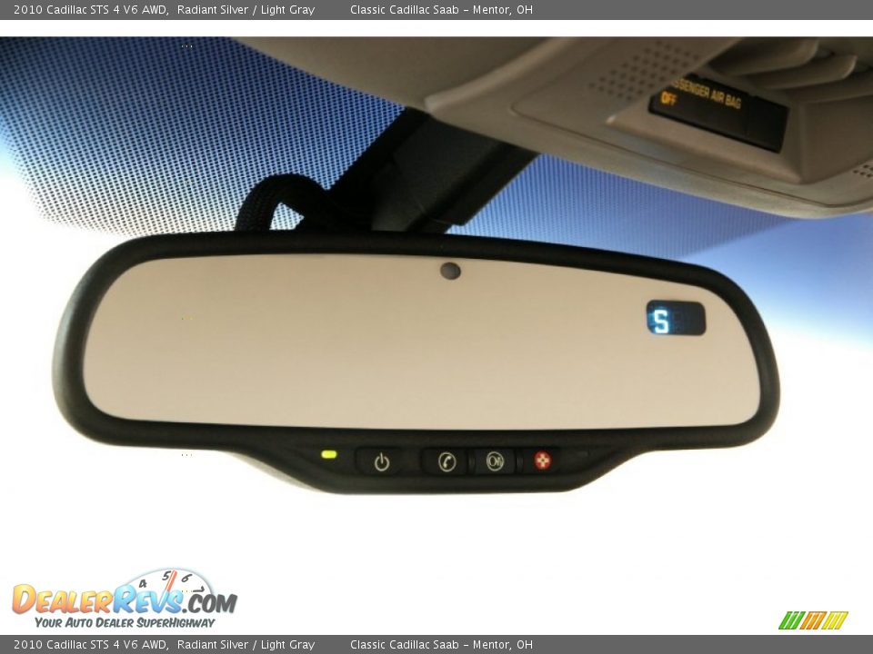 2010 Cadillac STS 4 V6 AWD Radiant Silver / Light Gray Photo #14